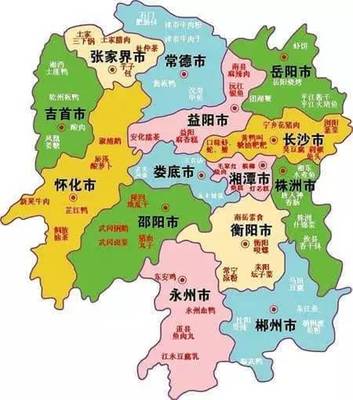 这里有张湖南美食地图,请收好!